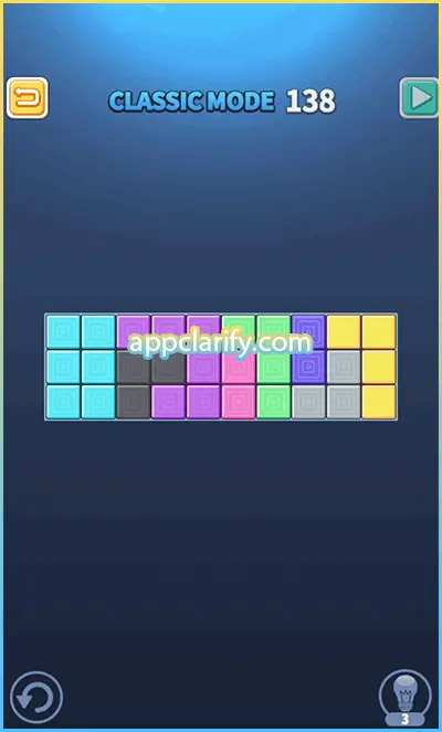 Block Puzzle King Classic Mode Solutions