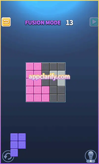 Block Puzzle King Fusion Mode Solutions