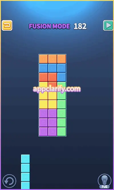 Block Puzzle King Fusion Mode Solutions