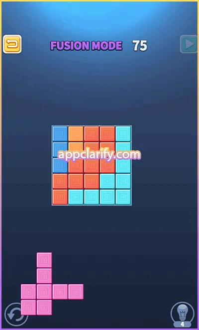 Block Puzzle King Fusion Mode Solutions
