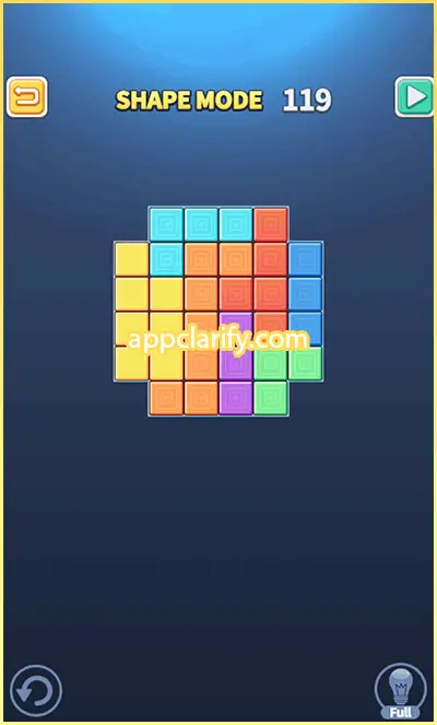 Block Puzzle King Shape Mode Solutions