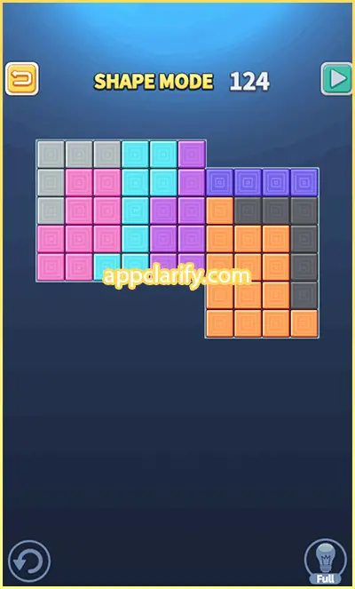 Block Puzzle King Shape Mode Solutions