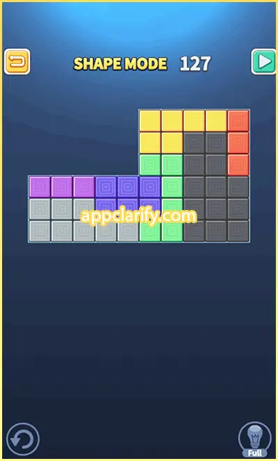 Block Puzzle King Shape Mode Solutions