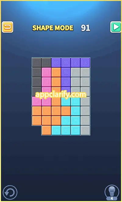 Block Puzzle King Shape Mode Solutions