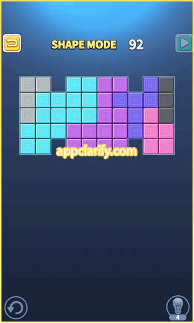 Block Puzzle King Shape Mode Solutions