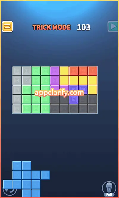 Block Puzzle King Trick Mode Solutions