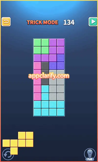 Block Puzzle King Trick Mode Solutions