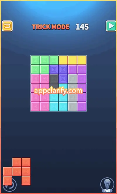 Block Puzzle King Trick Mode Solutions