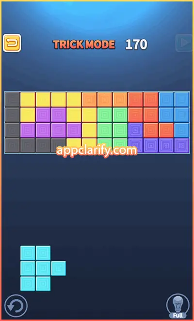 Block Puzzle King Trick Mode Solutions