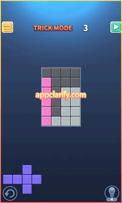 Block Puzzle King Trick Mode Solutions