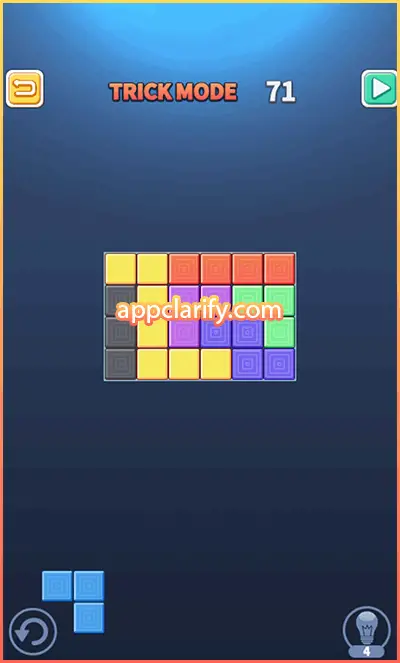 Block Puzzle King Trick Mode Solutions