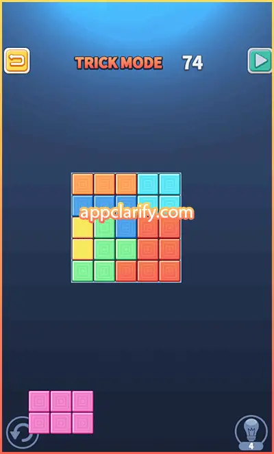 Block Puzzle King Trick Mode Solutions