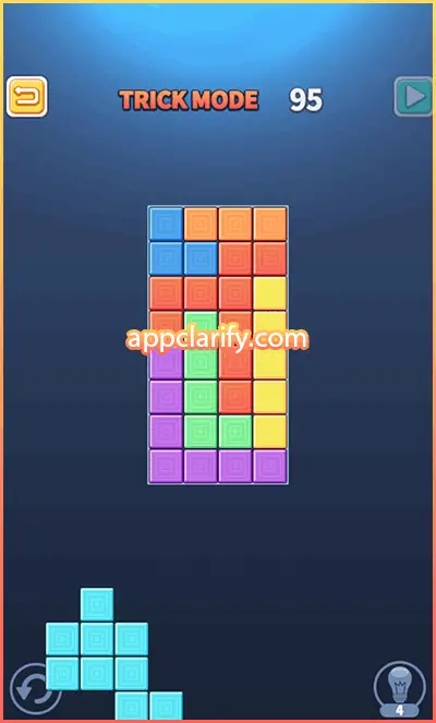 Block Puzzle King Trick Mode Solutions