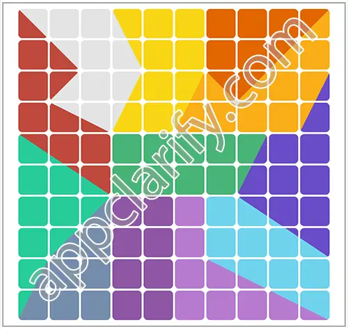 Block & Shapes: Color Tangram Solutions