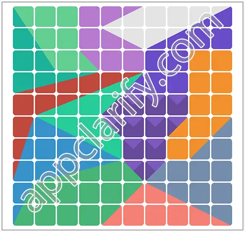 Block & Shapes: Color Tangram Solutions