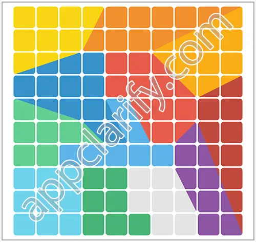 Block & Shapes: Color Tangram Solutions