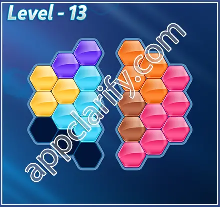 Block! Hexa Puzzle Rainbow B Solutions