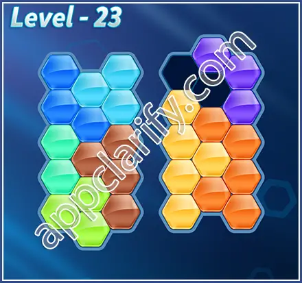 Block! Hexa Puzzle Rainbow B Solutions