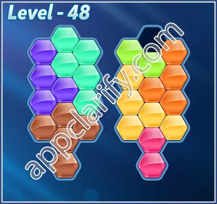 Block! Hexa Puzzle Rainbow B Solutions