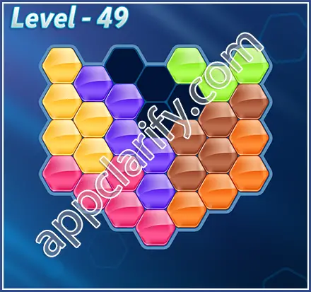 Block! Hexa Puzzle Rainbow B Solutions