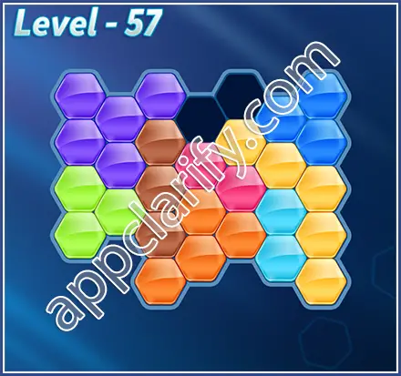 Block! Hexa Puzzle Rainbow B Solutions