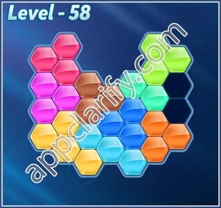 Block! Hexa Puzzle Rainbow B Solutions