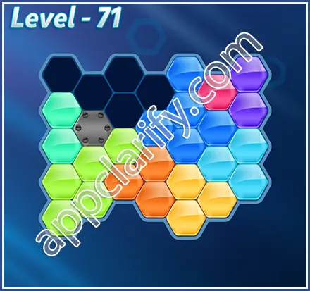 Block! Hexa Puzzle Rainbow B Solutions