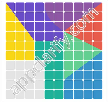 Block & Shapes: Color Tangram Solutions