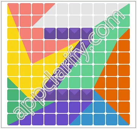 Block & Shapes: Color Tangram Solutions