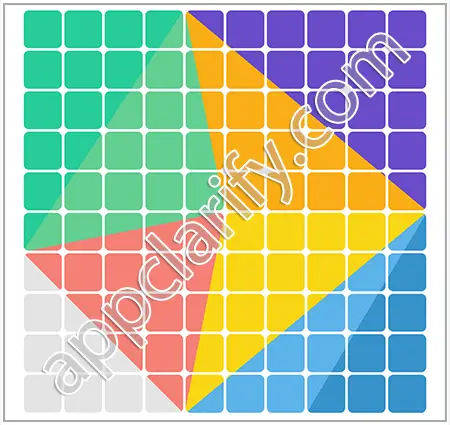 Block & Shapes: Color Tangram Solutions