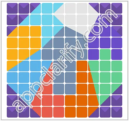 Block & Shapes: Color Tangram Solutions