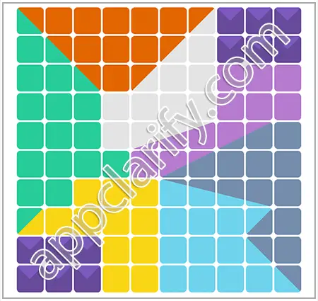 Block & Shapes: Color Tangram Solutions