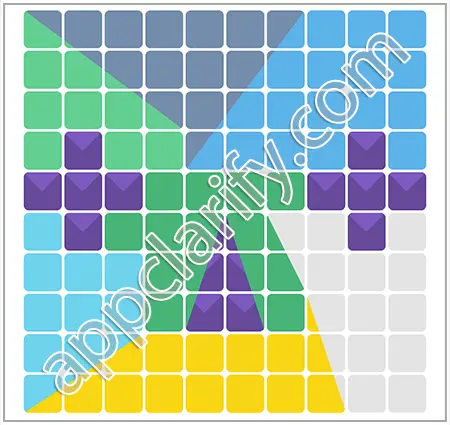 Block & Shapes: Color Tangram Solutions