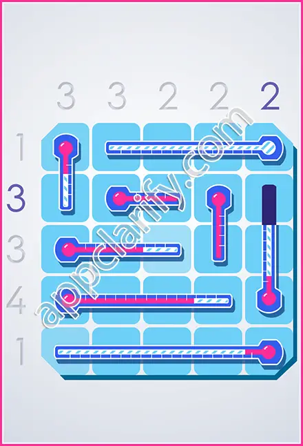 Thermometers Puzzles Pack B Solutions