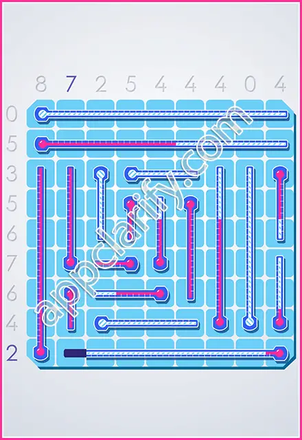 Thermometers Puzzles Pack F Solutions
