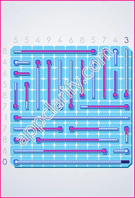 Thermometers Puzzles Pack H Solutions