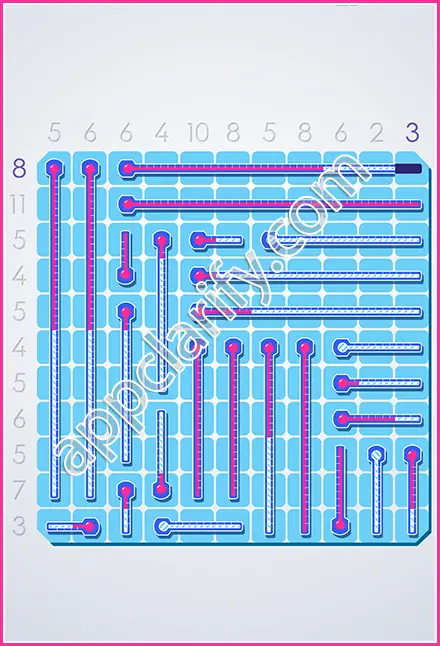 Thermometers Puzzles Pack H Solutions