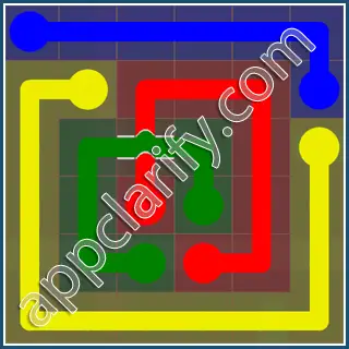 Flow Free: Bridges 6x6 Mania Pack Level 13 Solutions