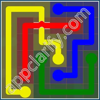 Flow Free: Bridges 6x6 Mania Pack Level 56 Solutions