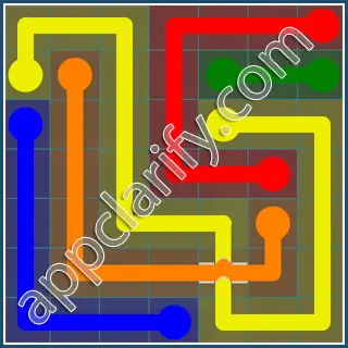 Flow Free: Bridges 7x7 Mania Pack Level 31 Solutions