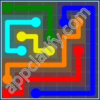 Flow Free Interval Pack Level 113 Solutions
