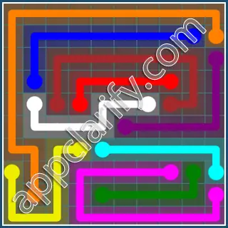 Flow Free Interval Pack Level 19 Solutions
