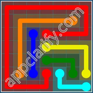 Flow Free Interval Pack Level 78 Solutions