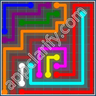 Flow Free Interval Pack Level 79 Solutions