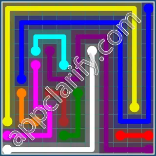 Flow Free Interval Pack Level 80 Solutions