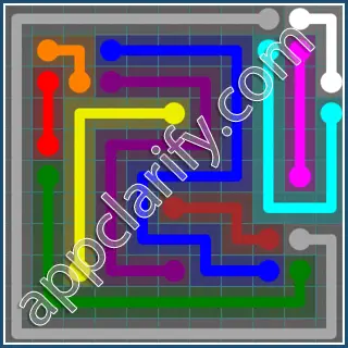 Flow Free Interval Pack Level 85 Solutions
