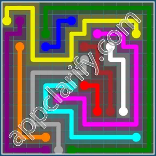 Flow Free Interval Pack Level 94 Solutions