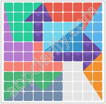 Block & Shapes: Color Tangram Medium Solutions