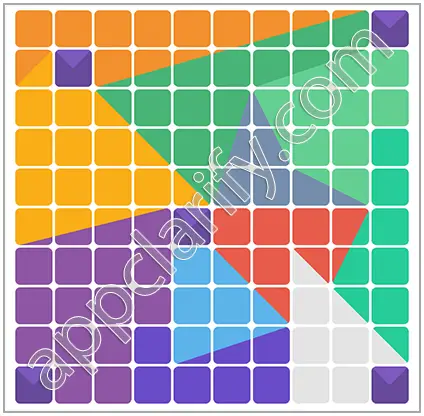 Block & Shapes: Color Tangram Medium Solutions