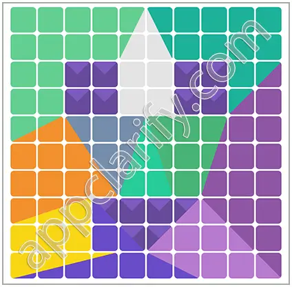 Block & Shapes: Color Tangram Medium Solutions